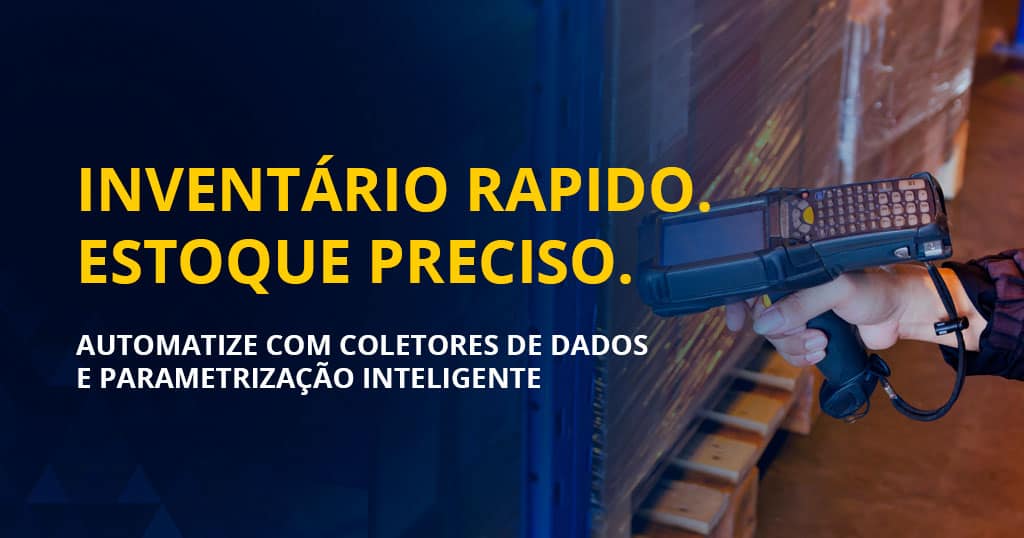 Otimizando inventário com coletores de dados e parametrização: como reduzir custos e ganhar precisão